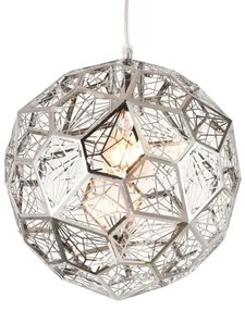 Lámpa zsinóron ORION 1xE27/40W/230V Fényezett króm