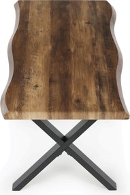 CT-F4312 OLW natúr MDF dohányzóasztal 60 × 120 cm