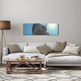 Kép - Építészet (órával) (90x30 cm)