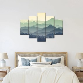 Kép - Forest Mountain (150x105 cm)