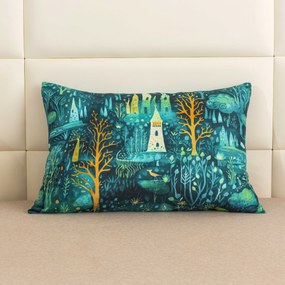 Dekoratív párnahuzat NEON FOREST 50x70 cm, színes