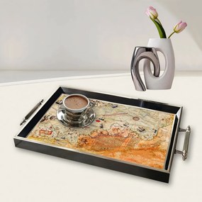 Üveg tálca, 38×24 cm – TPG9903