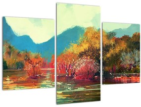 Kép - őszi színek (90x60 cm)