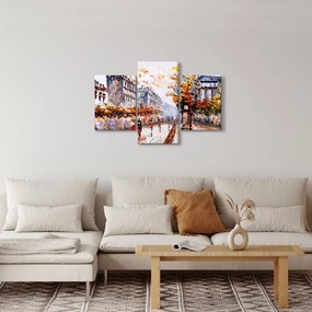 Kép - Városi élet (90x60 cm)