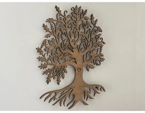 Li-Go 5742/DUB2 - LED fali dekoráció LED/10W/230V 90x110 cm tölgy