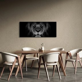 Kép - Az oroszlán és felsége (120x50 cm)