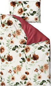 Kétoldalas ágyneműhuzat DUO SENSE ROSALIA mintás + párnahuzat 40x50 cm INGYEN Ágyneműhuzat mérete: 70 x 90 cm | 140 x 200 cm