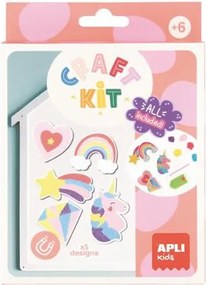 Gyémántmozaik mágnes készlet, APLI Kids Craft Kit (LCA20571)