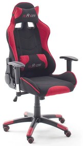 McRacing 1 forgószék piros fekete