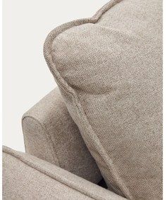 Bézs kinyitható kanapé 185 cm Carlota – Kave Home