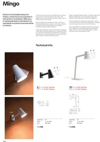 Redo 01-1556 - Állólámpa MINGO 1xE27/42W/230V fehér