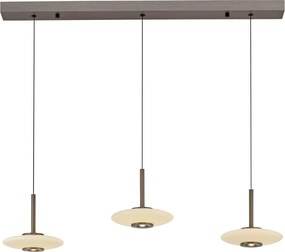 Paul Neuhaus modern függeszték pure vitrum barna ezüst pln2083-34