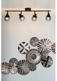 Lucide 77979/04/30 - Spotlámpa BJORN 4xE14/40W/230V fekete