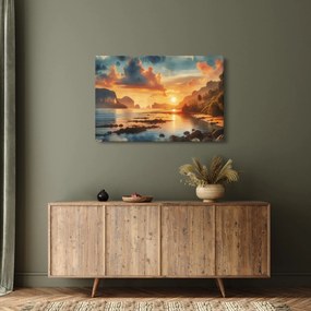 Kép - Kilátás a partról (90x60 cm)
