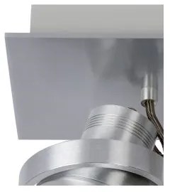 Lucide 17906/10/12 - LED Spotlámpa LANDA 2xGU10/4,5W/230V króm