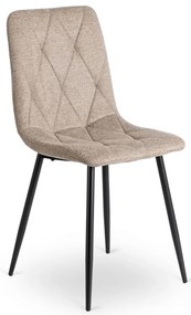 Étkezőgarnitúra 6 db. Bézs Robin székkel. Bővíthető asztal HARRY 102-142 cm