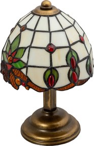 Tiffany stílusú ólomüveg lámpa