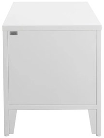 Fehér fém ülőkés cipőtartó Salino – Støraa