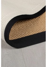 Natúr színű juta futószőnyeg 60x800 cm Kira – Flair Rugs