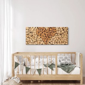 Kép - szív fából (120x50 cm)