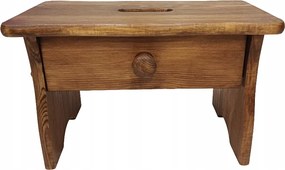 Magas Pácolt Szék Fiókkal Dió Zsámoly Bömbölő Etetőszék