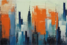 Fotótapéta Flizelina Dekoratív iroda város absztrakt 152x104 ragasztó