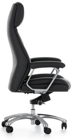 Virgo irodai fotel, fekete