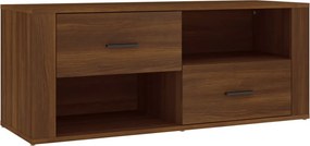 vidaXL barna tölgyszínű szerelt fa TV-szekrény 100 x 35 x 40 cm