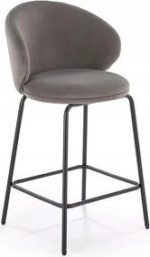 Hoker bárszék vödör ülőfelülettel H-121 Halmar Hamuszürke