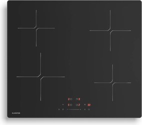 Klarstein PowerGlide indukciós főzőlap | karcálló felület | 4 főzőzóna | 7400 W | 60 cm