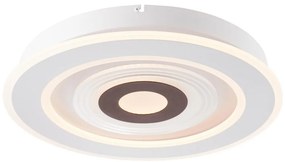 BRILLIANT G97186-75 VANELA Kerek Mennyezeti Lámpa Fehér, Kávé LED IP20