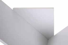 Könyvespolc, fehér, BAKI NEW TYP 2