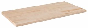 tömör fenyőfa téglalap alakú asztallap 100 x 50 x 1,7 cm