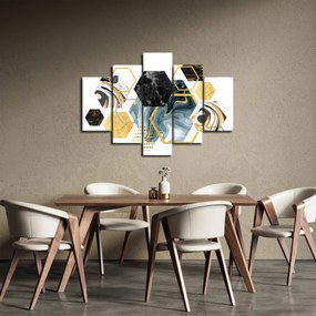 Kép - Sokszög (150x105 cm)