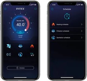 Intex PureSpa JET&BUBBLE DELUXE Smart 28462 - 6 személyes