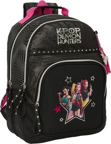 K-pop Démonvadászok Energy Black iskolatáska, táska 42 cm