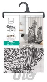 Zuhanyfüggöny 180x200 cm Cocoty – douceur d'intérieur