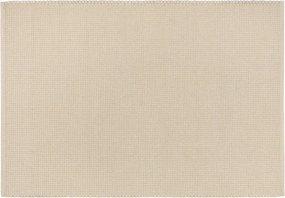 Bézs kézi szövésű gyapjú szőnyeg 140x200 cm Talo – noo.ma