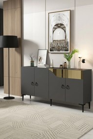 Gama 150 - Anthracite, Gold