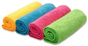 Mikroszálas törlőkendő szett 4 db-os 30x30 cm Colors - Vileda
