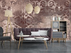 Gario Fotótapéta Barna vintage díszek Anyag: Vlies, Méret: 350 x 245 cm