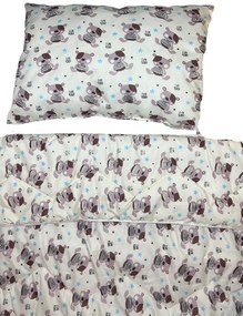 Gyermek antiallergén szett DeLuxe 90x135 cm - Tedy Cute Méret paplan - párna: 90x135 cm