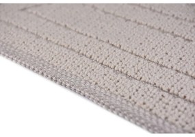 Krémszínű pamut lépcsőszőnyeg szett 16 db-os 25x65 cm Tablo Krem – Vitaus