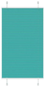pliszírozott redőny Benzinzöld 70x100 cm szövetszélesség