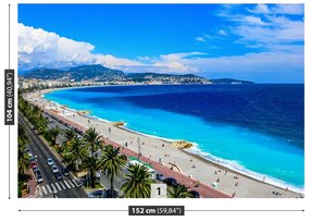 Fotótapéta Beach Nizza Franciaország 104x70 cm