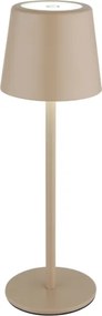 Globo 58482S-LED VAN. asztali lámpa 12W/5V 2200mAh IP44 krém, töltővel
