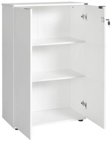 Szekrény 109x72 cm fehér