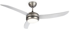 Klarstein El Paso, mennyezeti ventilátor, 52", menet e27, 3 lapát, szürke kialakítás