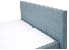 Franciaágy Boxspring 180 cm Revenant (kék) (ágyráccsal és matraccal) (tárolóhellyel). 1098562