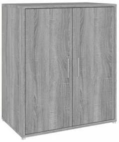 vidaXL szürke sonoma színű szerelt fa cipősszekrény 60 x 35 x 70 cm